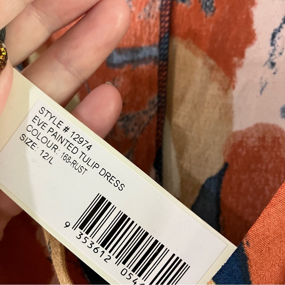 ROLLA'S Multicolor Abstract Midi Dress - Picture 12 of 14